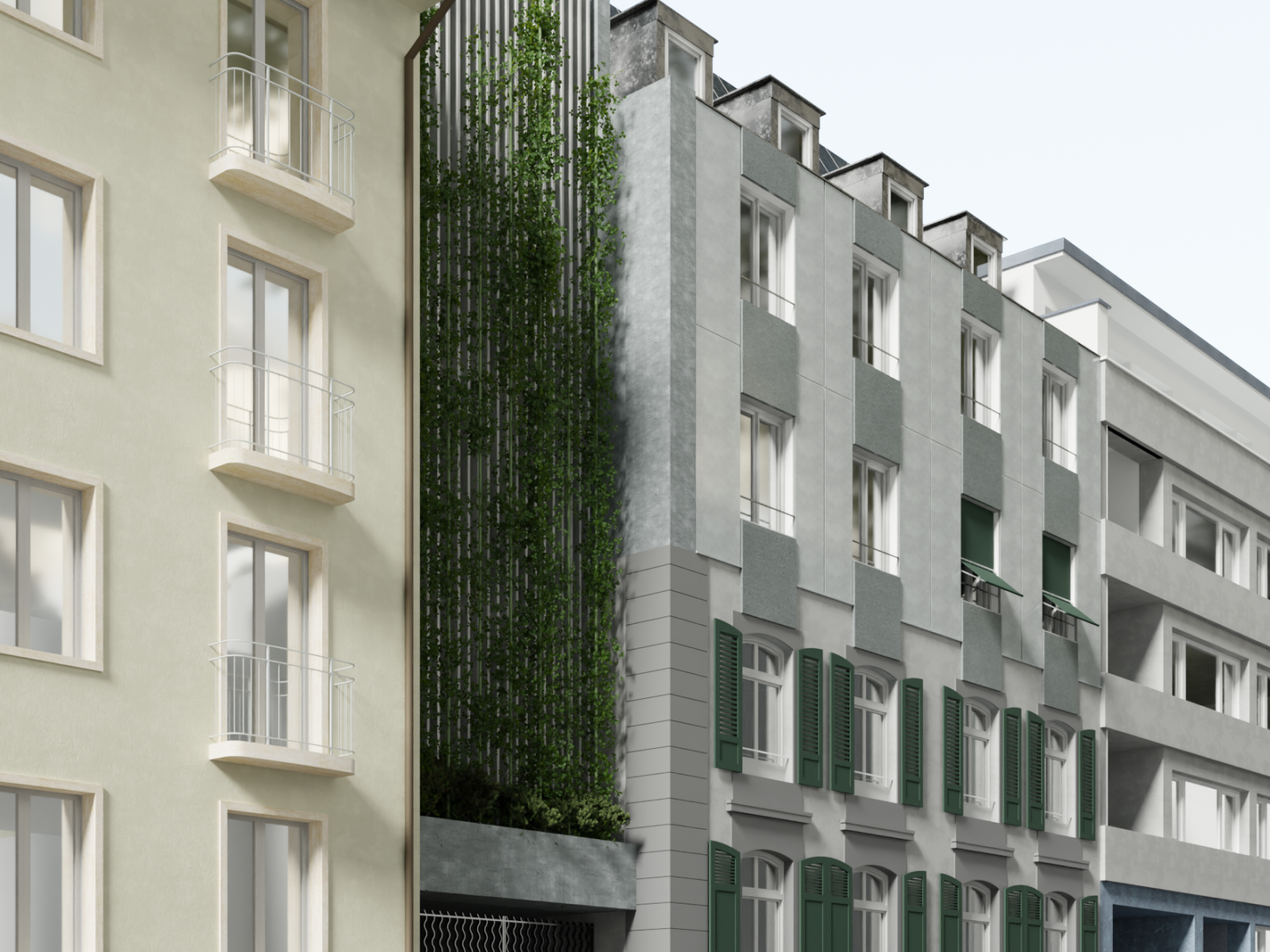 Baueingabe Aufstockung Birmannsgasse 11