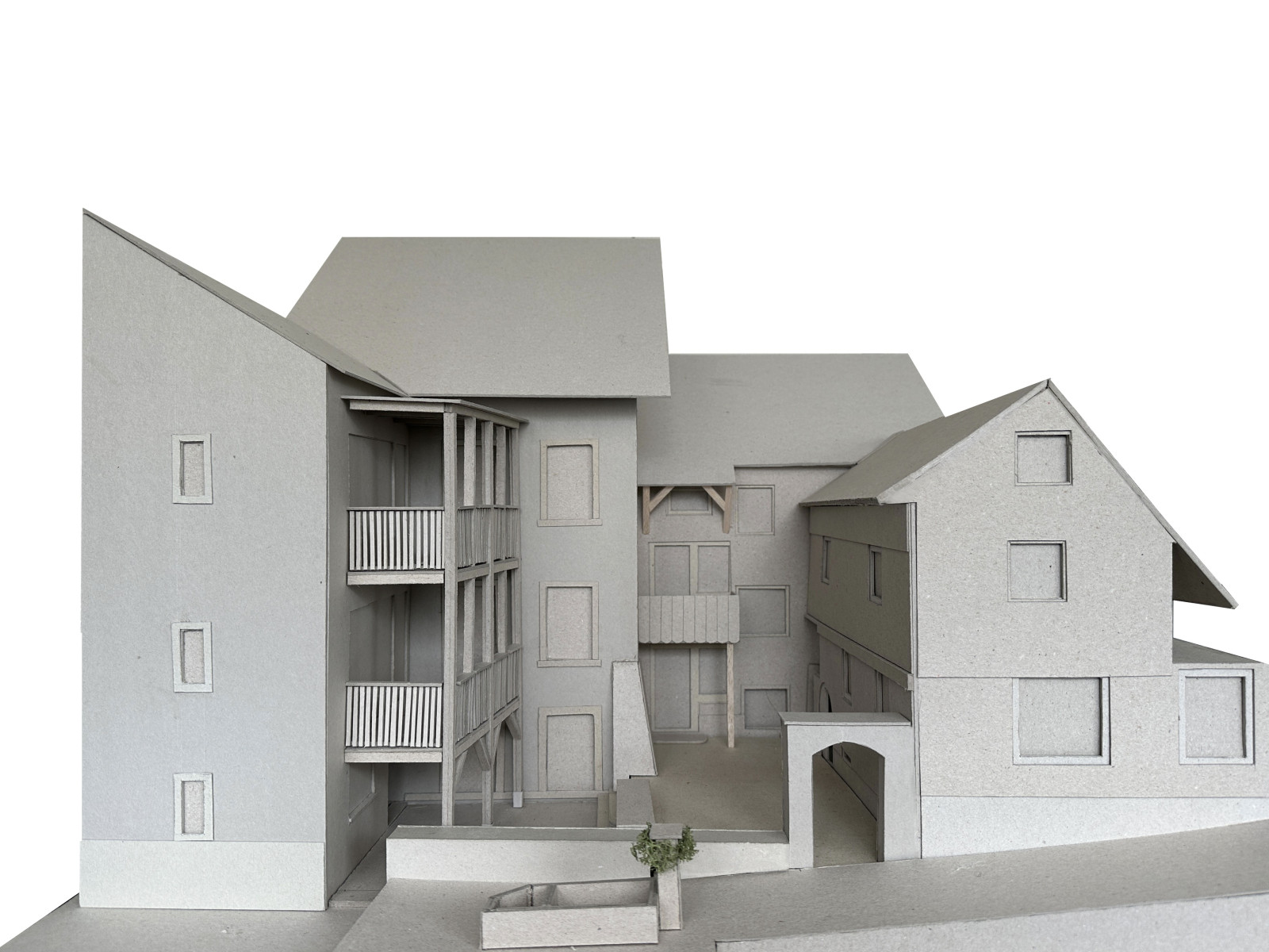 Umbau Gerichtsgebäude Waldenburg, Baustellenbeginn